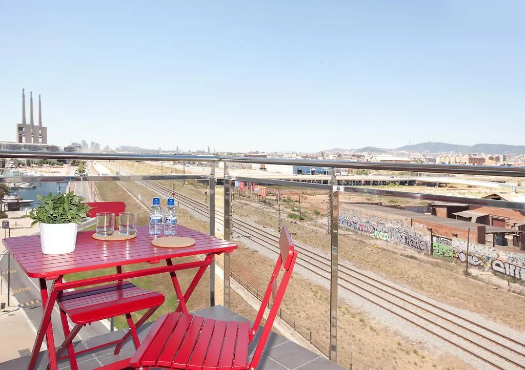 Apartment Ferienwohnung Port And Beach Badalona Spanien